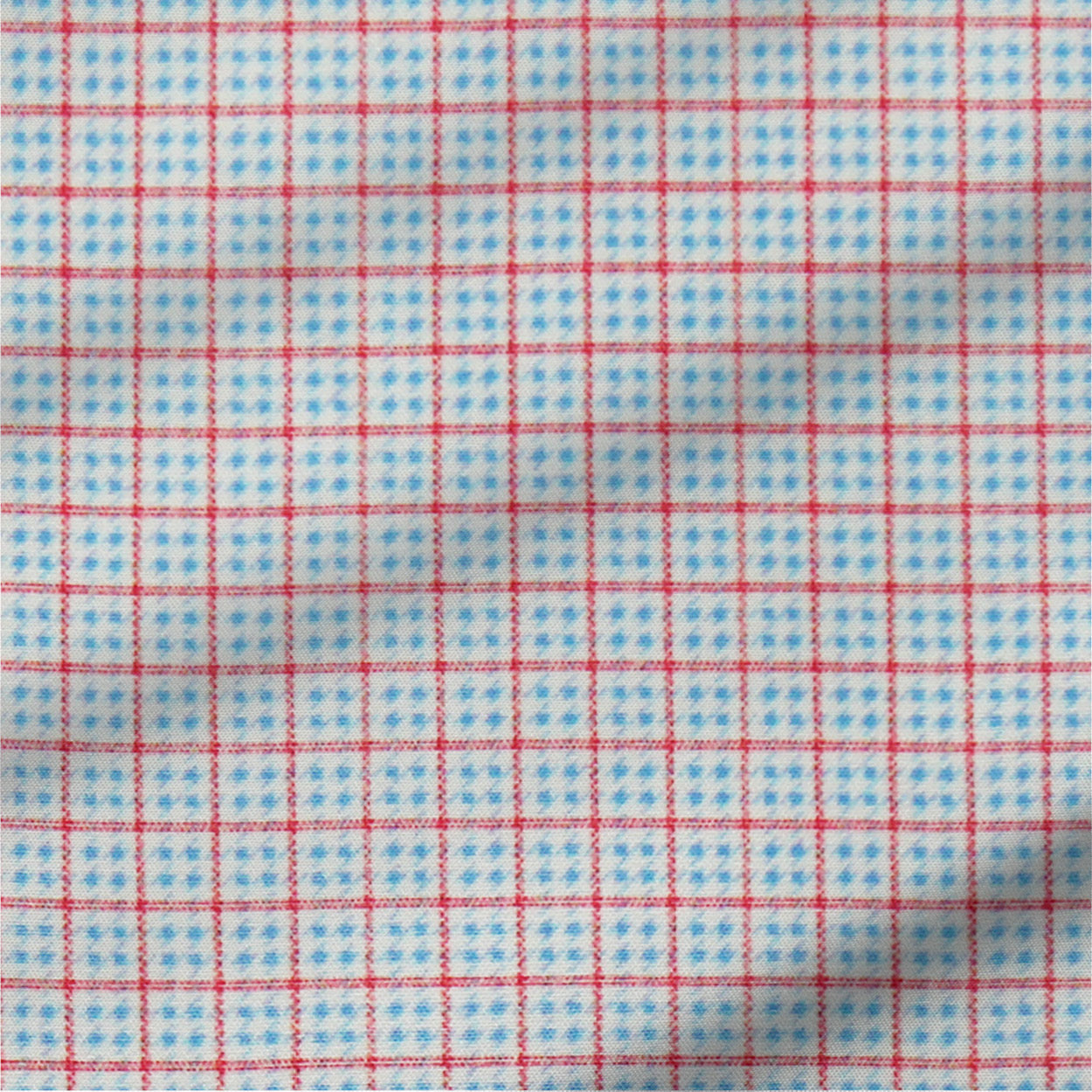 "The Buck" Orange and Blue Pattern