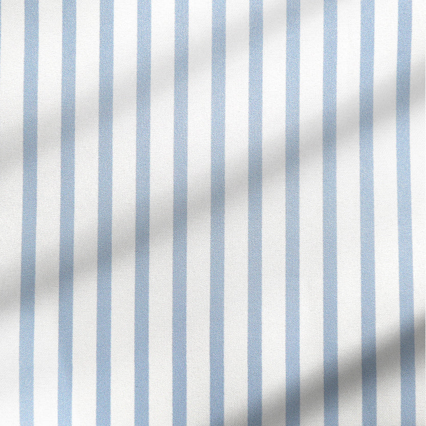 "The Francisco" Light Blue Mid-Stripe