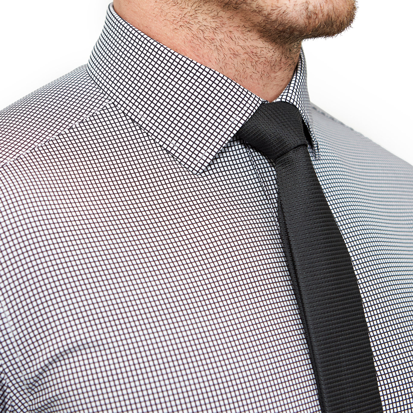 "The Newbury" Black Windowpane