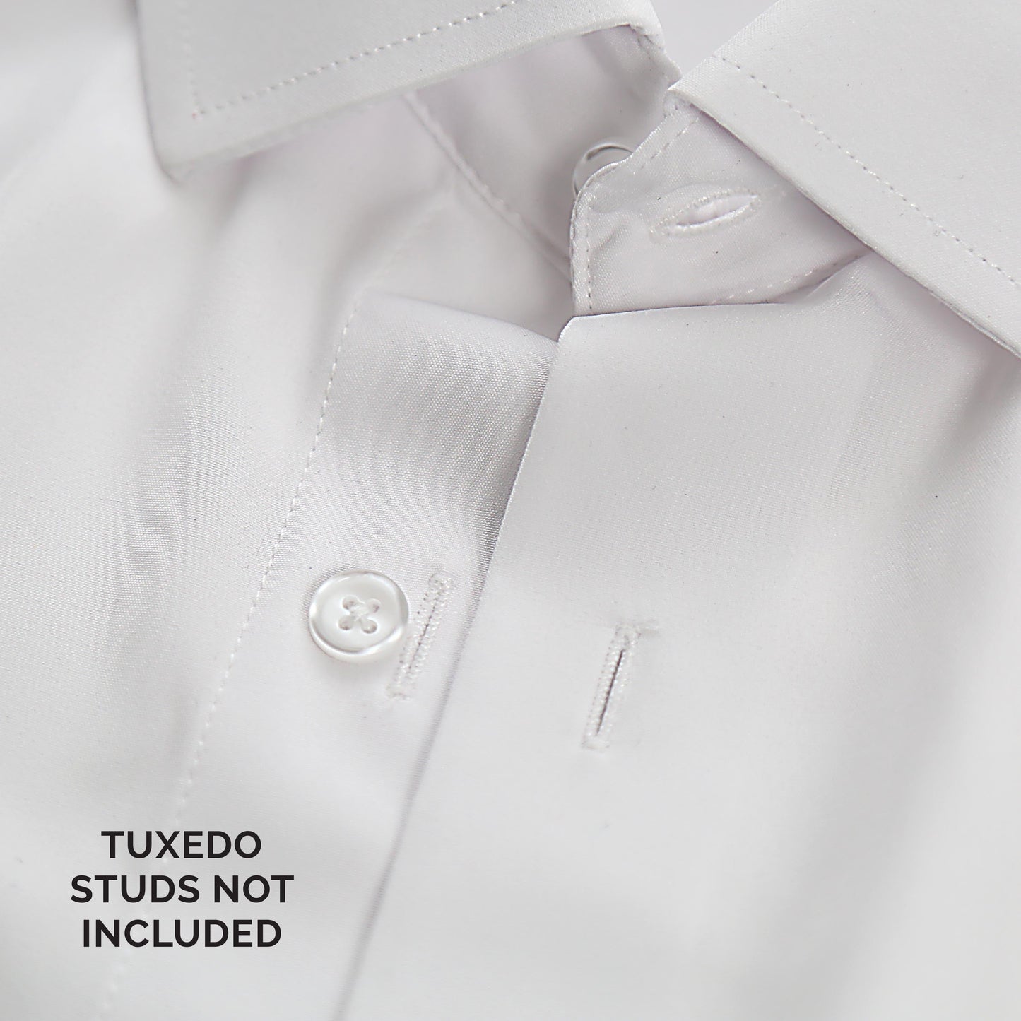 The Solid White Tuxedo Shirt
