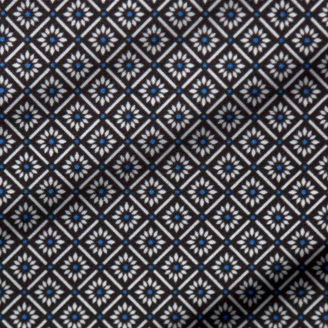 "The Remington" Black and White Star Geo Print