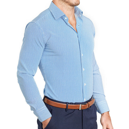 "The Meram" Blue Windowpane