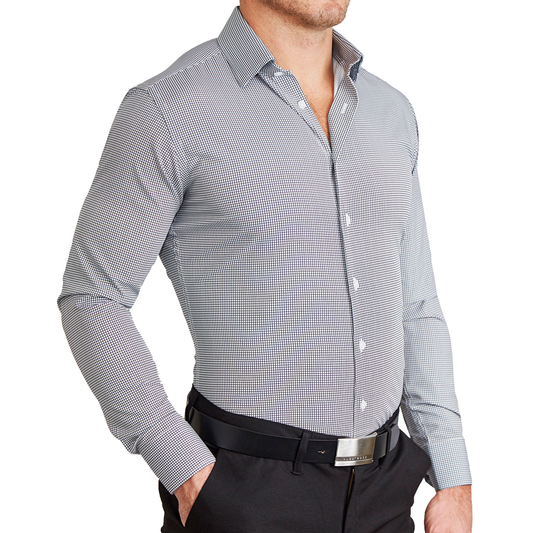 "The Newbury" Black Windowpane